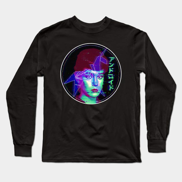 Android Rachael Long Sleeve T-Shirt by creativespero